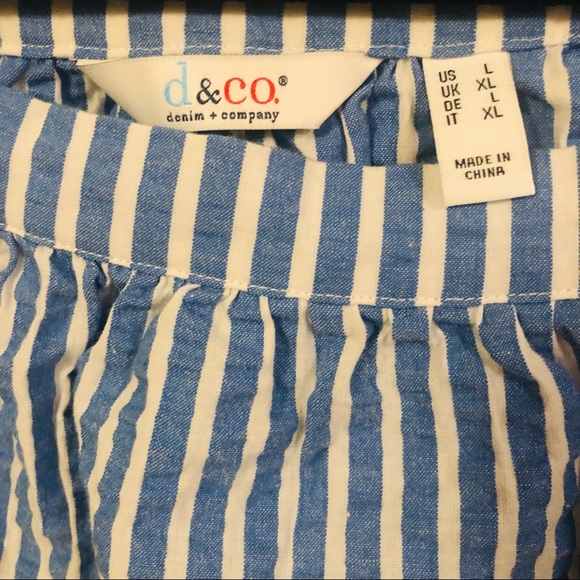 Denim & Co. Seersucker Square Neck Blouse - Picture 4 of 4